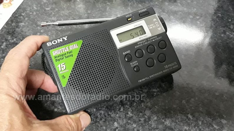 Radio digital portátil, ICF-M260